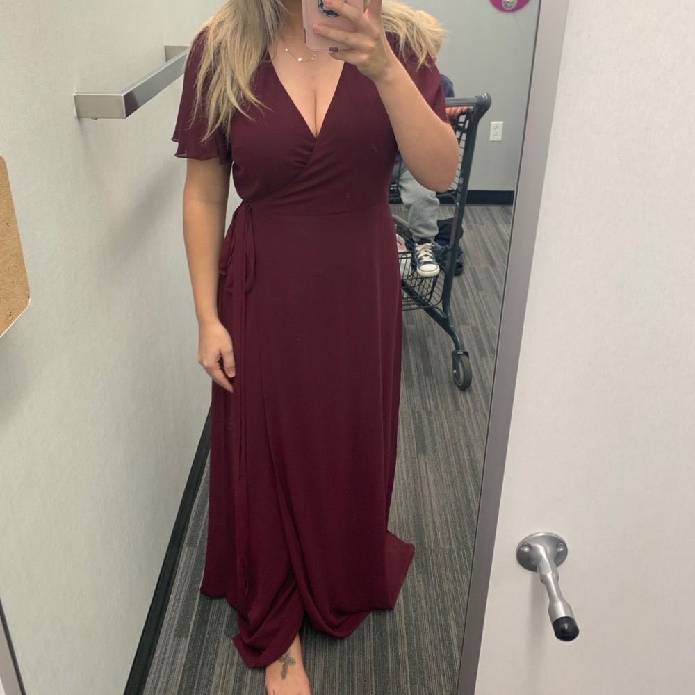 Show me your mumu wrap dress- last is stock pic